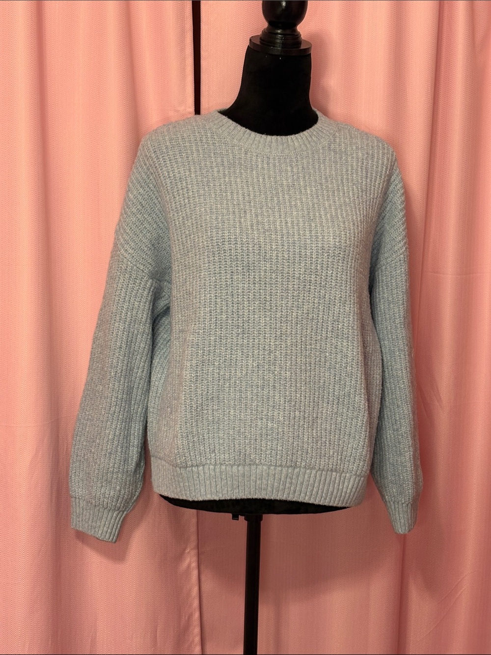 Old Navy Light Blue Sosoft Knit Pullover Sweater